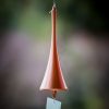 Tall Cone Brass Wind Bell