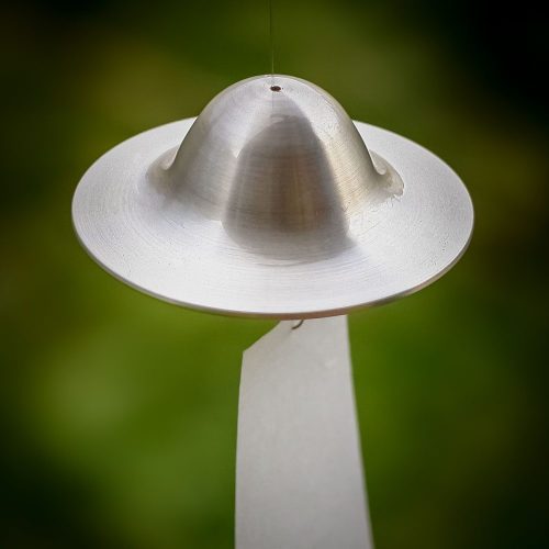 Disk-Shaped Brass Wind Bell